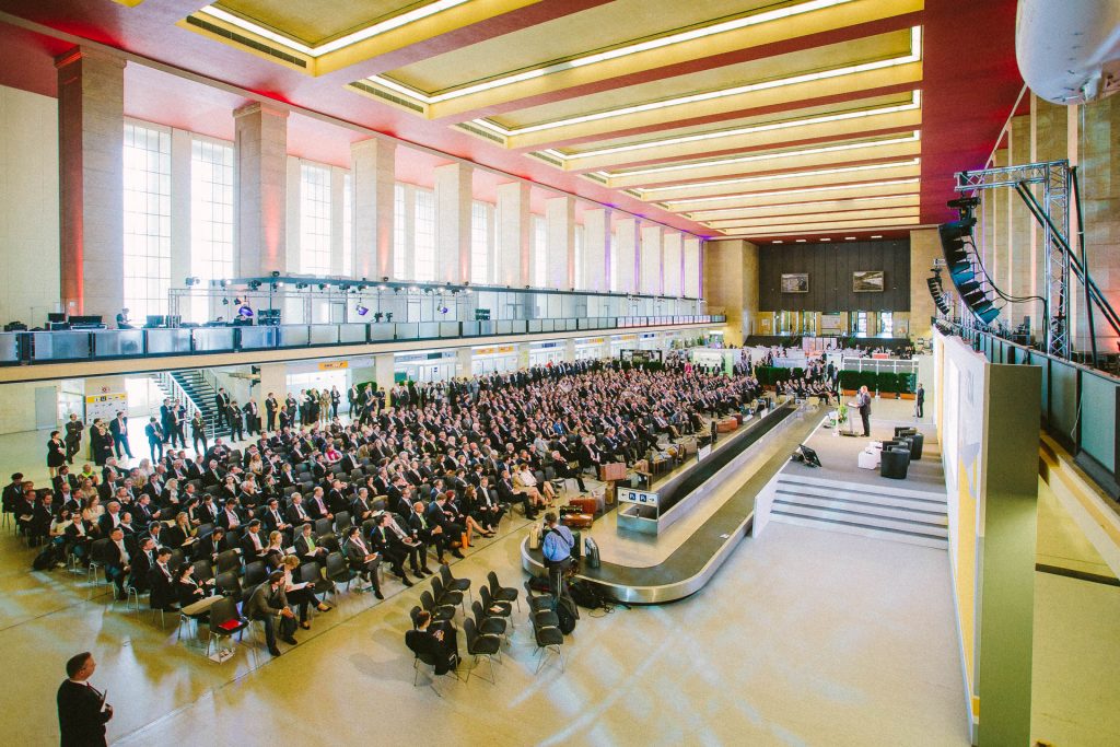 Eventfotograf im Flughafen Tempelhof, Berlin