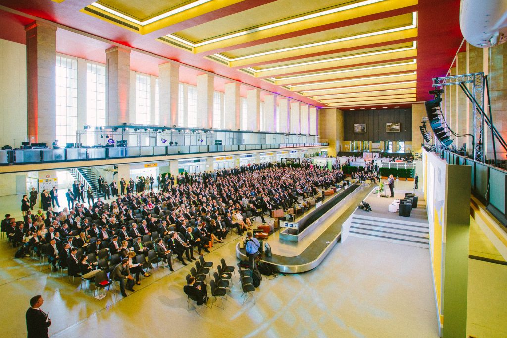 event photographer captures conference at tempelhof airport